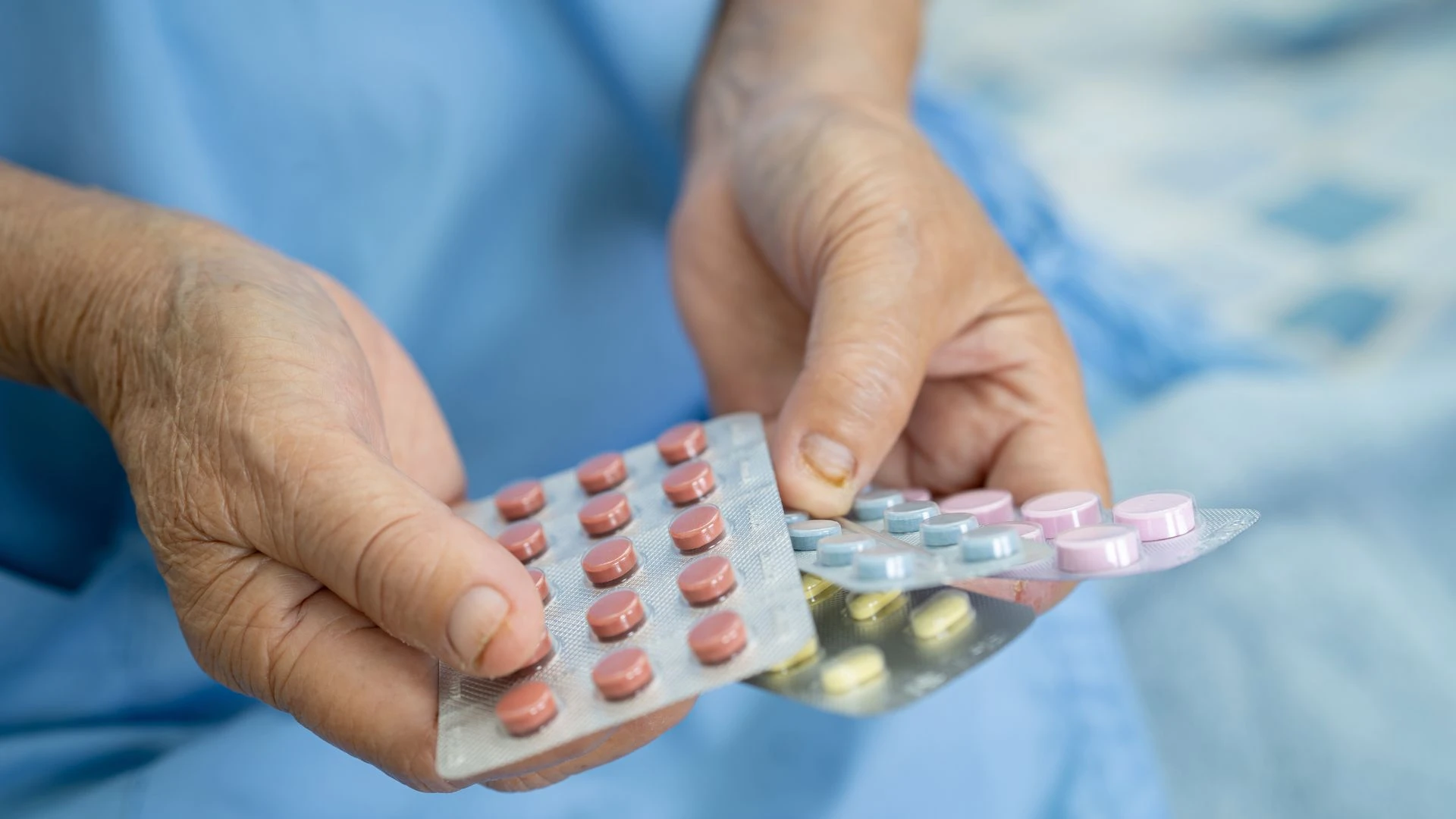 Patient managing medication